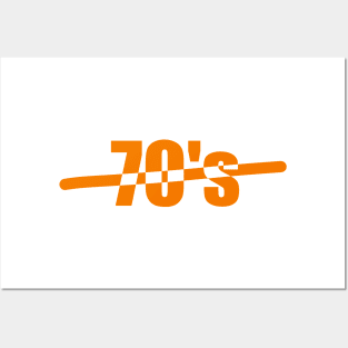 70's (seventies), Celebrating the age of 70, the seventies or your 70's Posters and Art